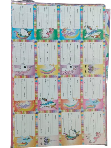 NAME SLIPS FOR BOOKS AND NOTEBOOKS