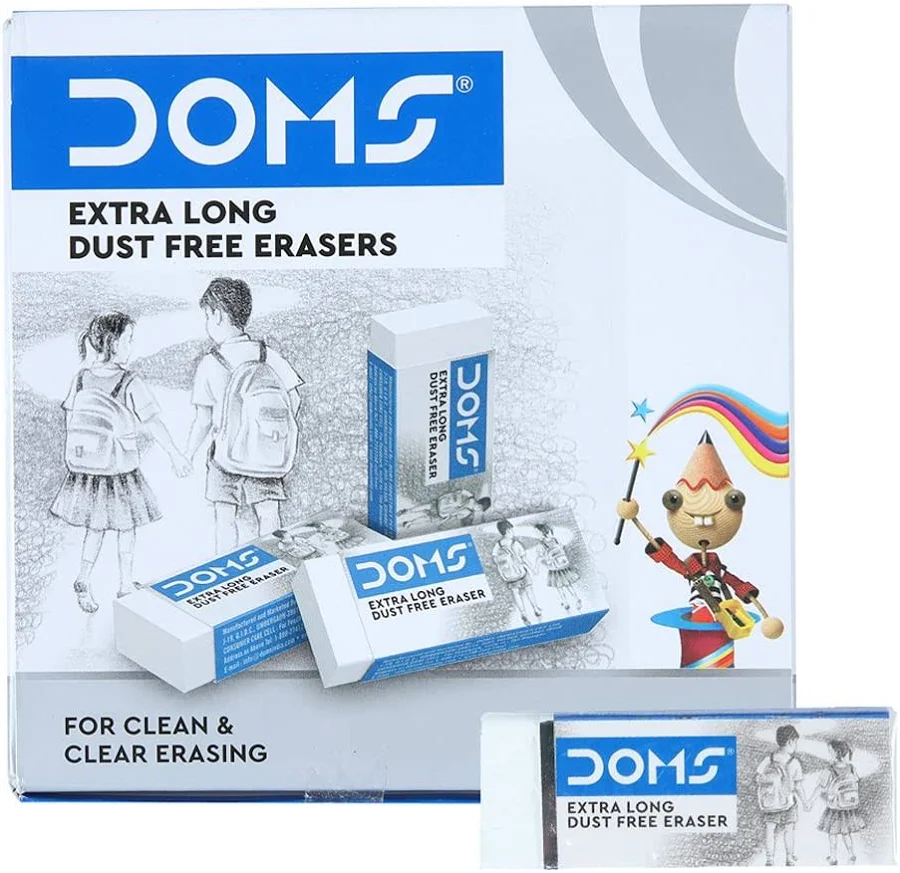 DOMS DUST FREE ERASERS BOX